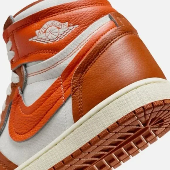 Nike Women's Air Jordan 1 High MM Desert Orange/Sail FB9891-800 Size: 7.5 NWT - Picture 8 of 14